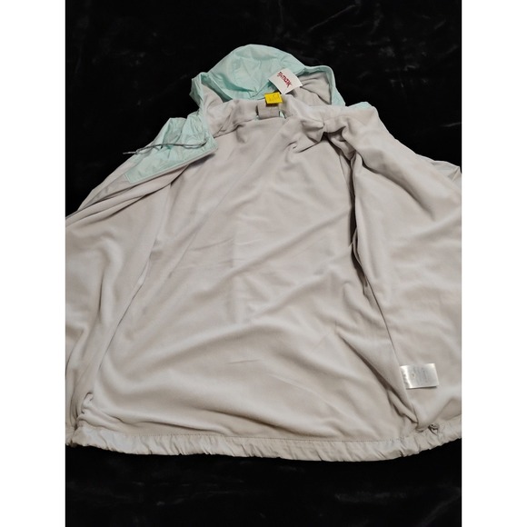 Columbia Mint Green Gray Fleece Lined Flash Forward Windbreaker Jacket NWT $90 - Picture 9 of 16